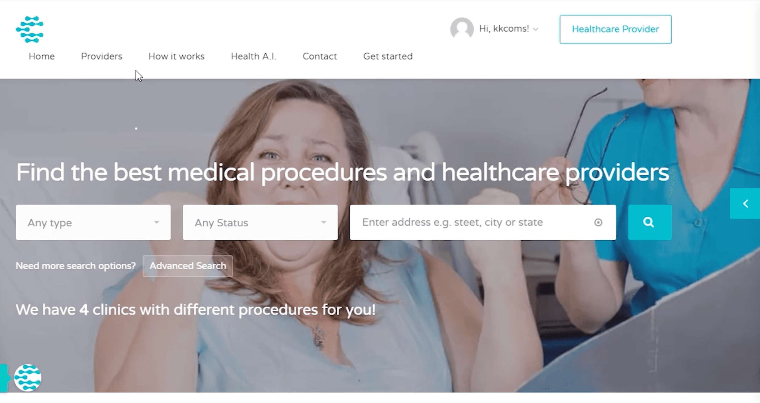 NeighborHealth platform screenshot